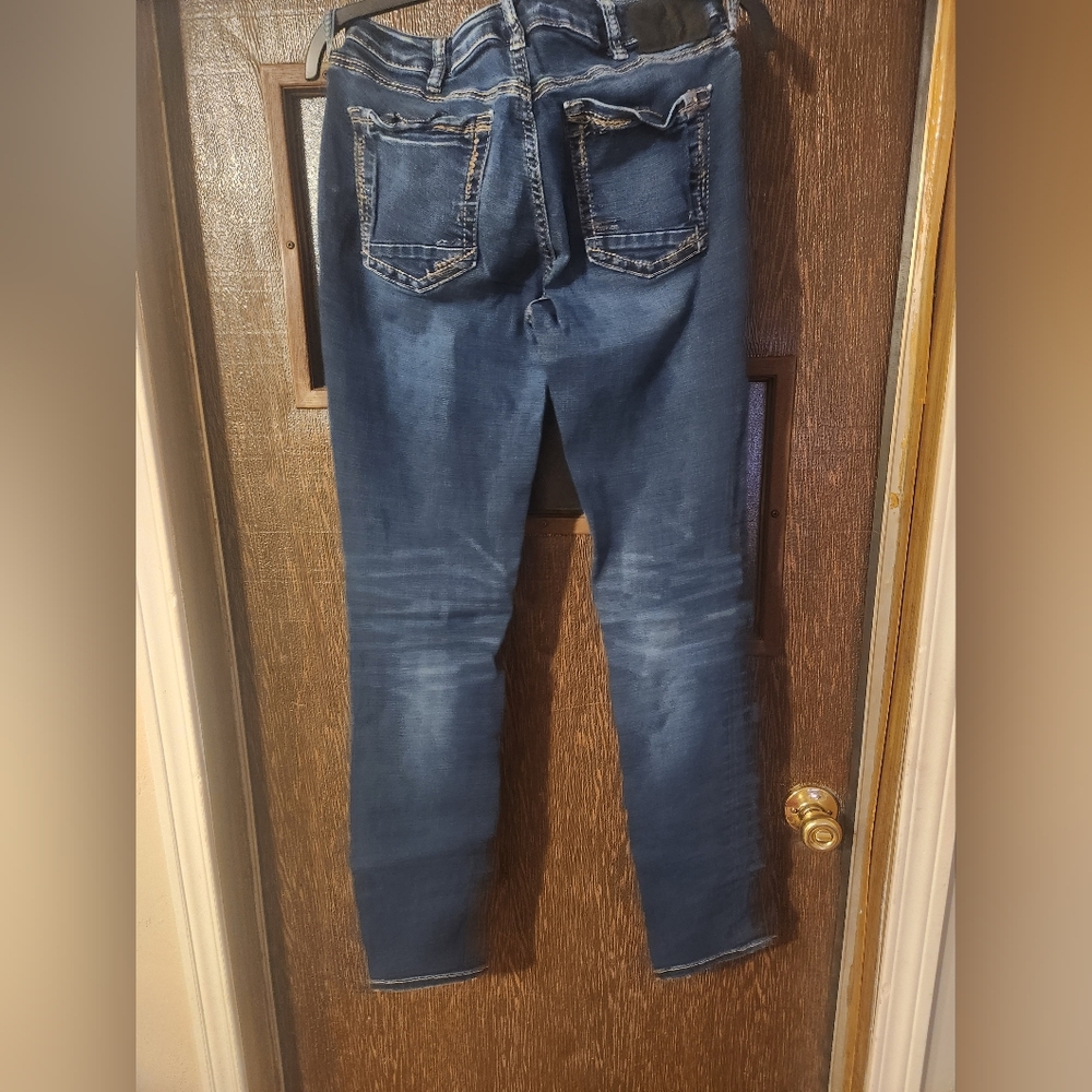 Silver jeans